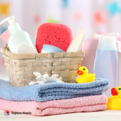 Çift Katlı Bebek Havlusu