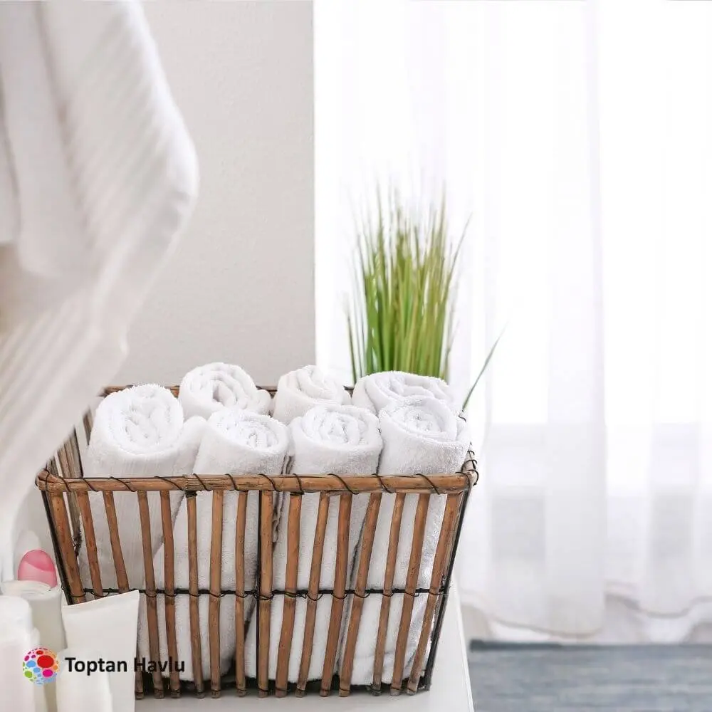 Otel Banyo Havlusu 90x150 Beyaz