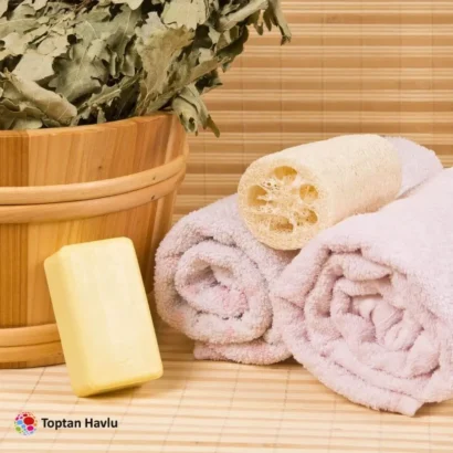 Sauna Havlusu 70x180 Beyaz