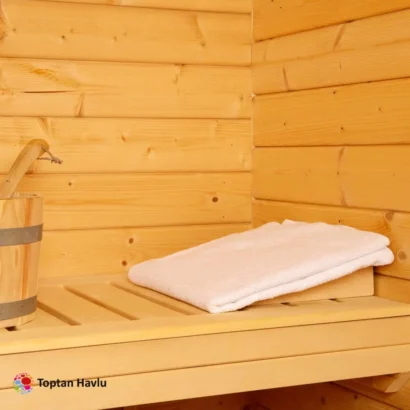 Sauna Havlusu 70x180 Beyaz